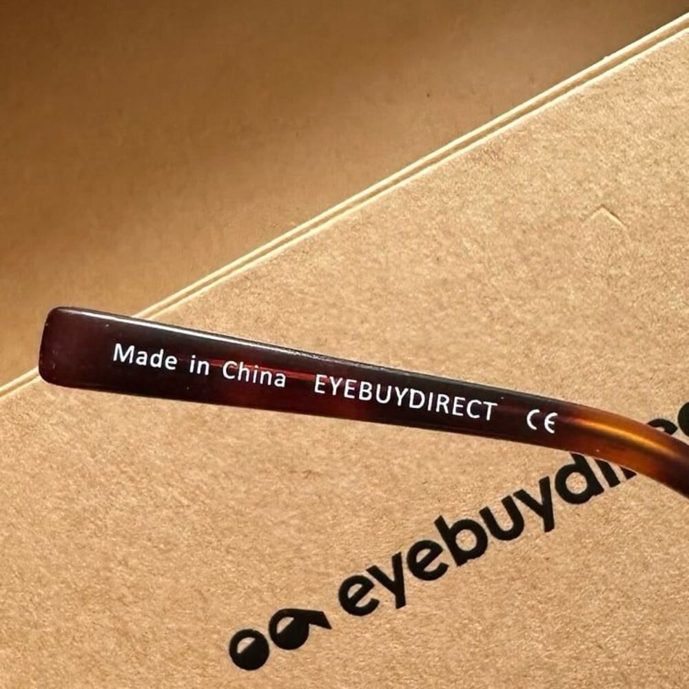 EyeBuyDirect Eye Glasses Frames Pimlico Round Bronze Wire - Picture 7 of 12